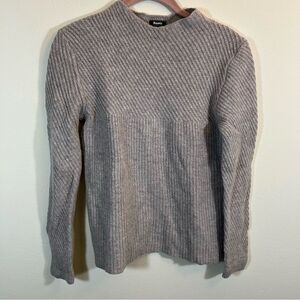 Roots Wool Alpaca Cashmere Blend Knit Sweater Gray Women’s Small